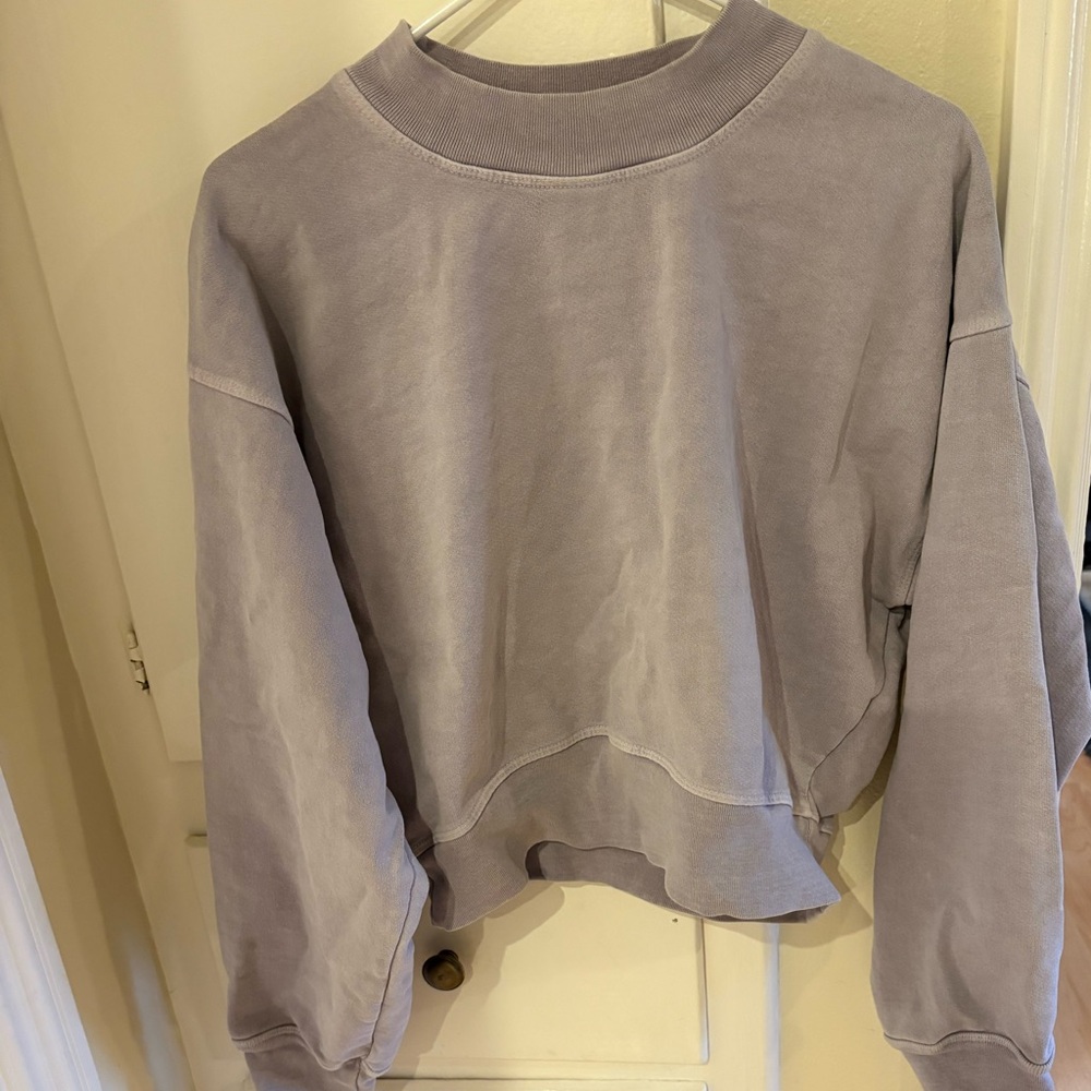 Talentless Light Purple Crewneck Pullover Sweatshirt